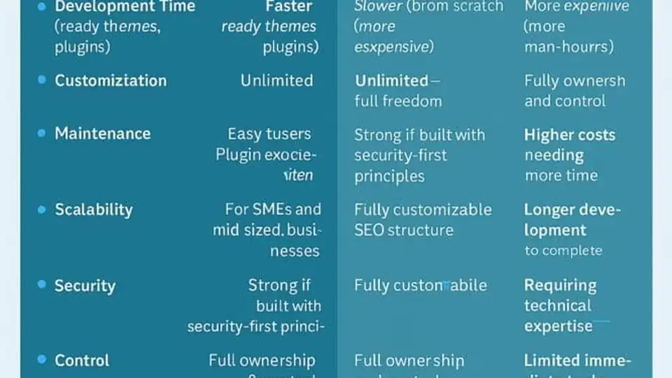 WordPress vs. Native Website Development: Full Comparison